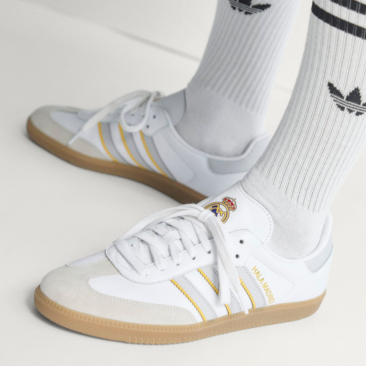 adidas Samba Real Madrid Shoes - White - Best Buy Soccer