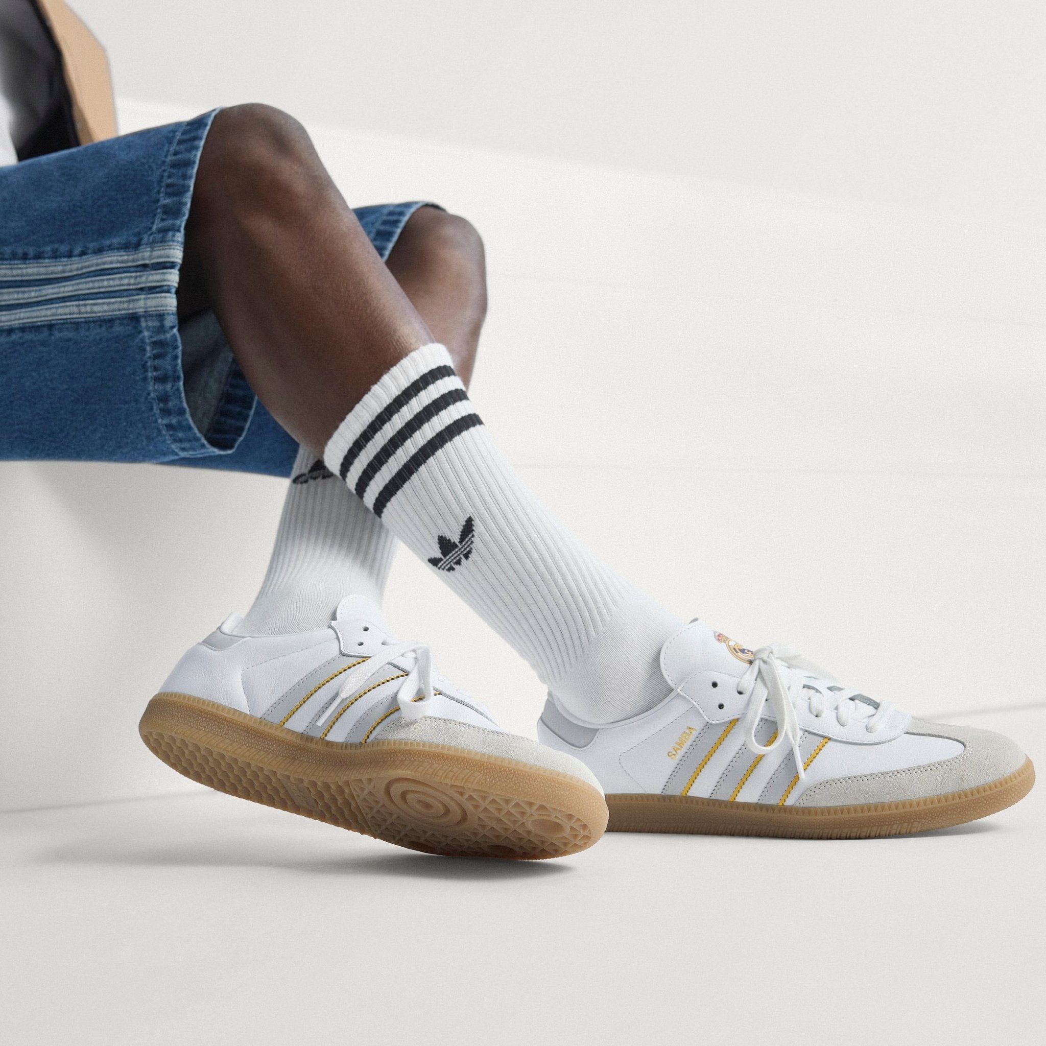 adidas Samba Real Madrid Shoes - White - Best Buy Soccer