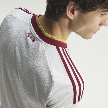adidas Spain Away Authentic Men's Soccer Jersey 2026 - White - Best Buy Soccer