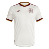 adidas Spain Away Authentic Men's Soccer Jersey 2026 - White - Best Buy Soccer