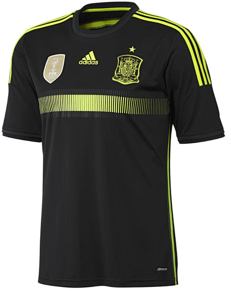 adidas Spain Away Jersey Youth 14 Black - Best Buy Soccer