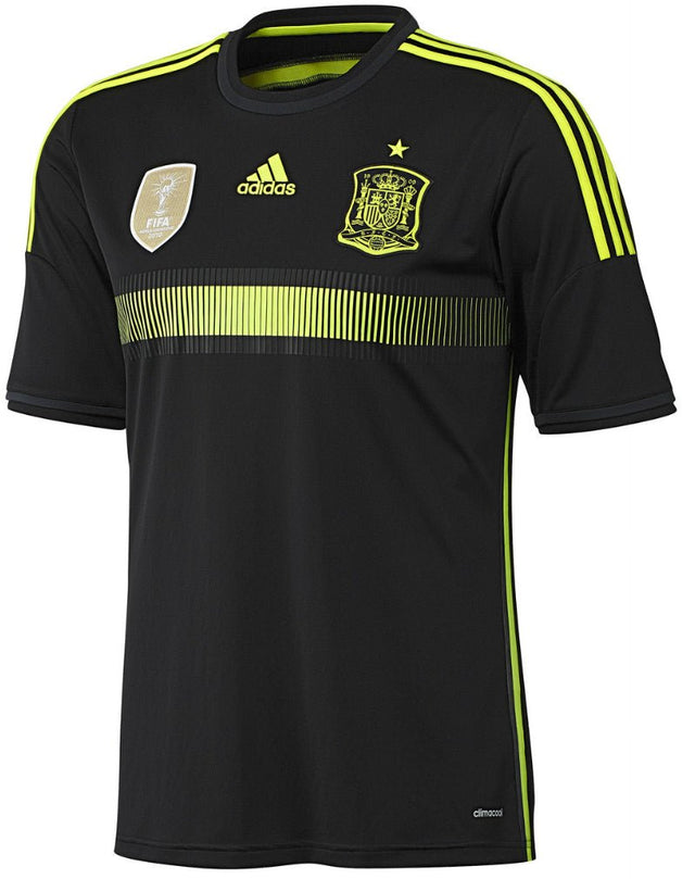 adidas Spain Away Jersey Youth 14 Black - Best Buy Soccer