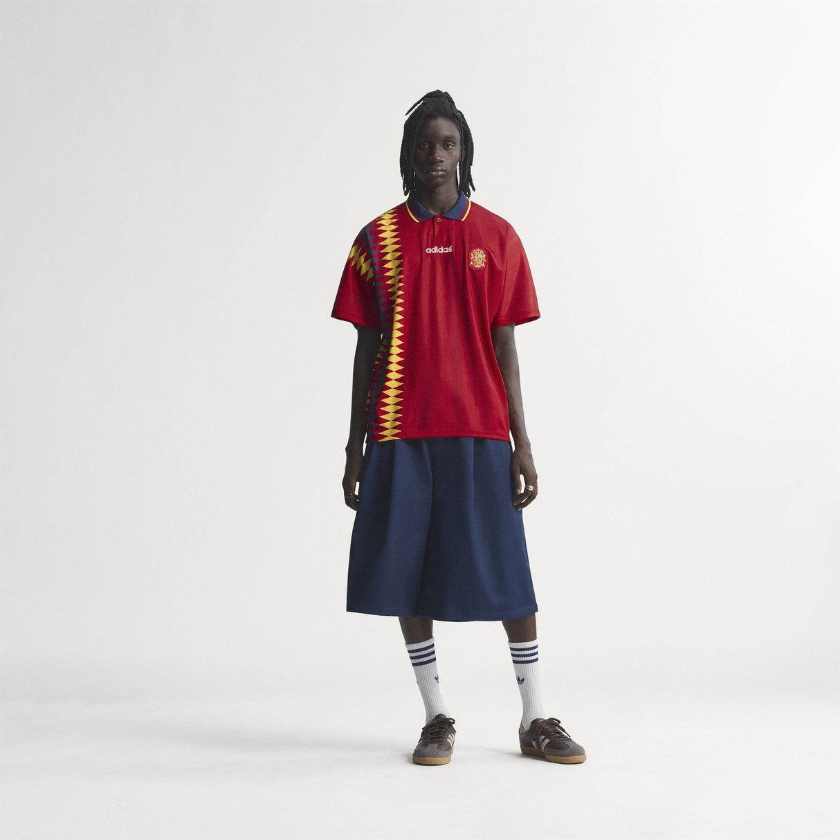 adidas Spain Home 1994 Men's Soccer Jersey - Red - Best Buy Soccer