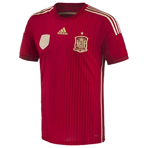 adidas Spain Home AZ Jersey 13/14 Red - Best Buy Soccer