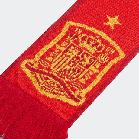 adidas Spain Home Scarf - Red/Gold - Best Buy Soccer