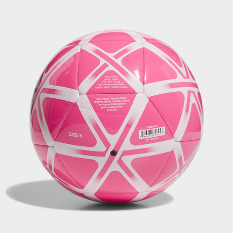 adidas Starlancer Club Soccer Ball - Solar Pink/White - Best Buy Soccer