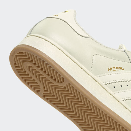 adidas Superstar Messi Men's Soccer Shoes - Ivory/Gold - Best Buy Soccer