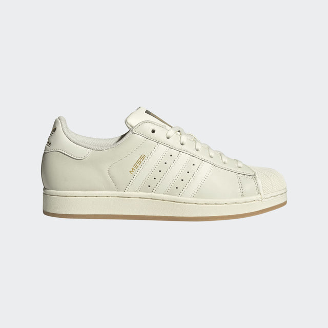 adidas Superstar Messi Men's Soccer Shoes - Ivory/Gold - Best Buy Soccer