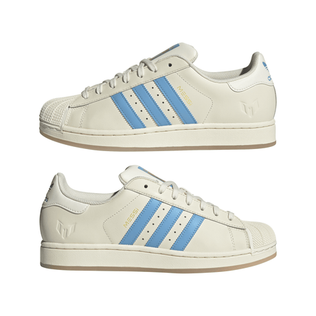 adidas Superstar Messi Shoes Indoor White - Best Buy Soccer
