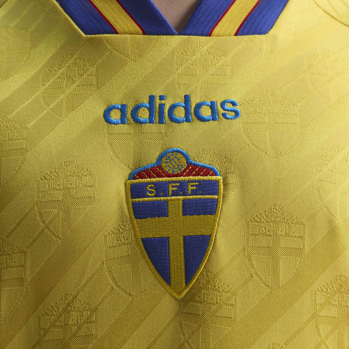 adidas Sweden Home 1994 Men's Soccer Jersey - Yellow - Best Buy Soccer
