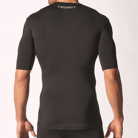 adidas TechFit Compression Top - Black - Best Buy Soccer