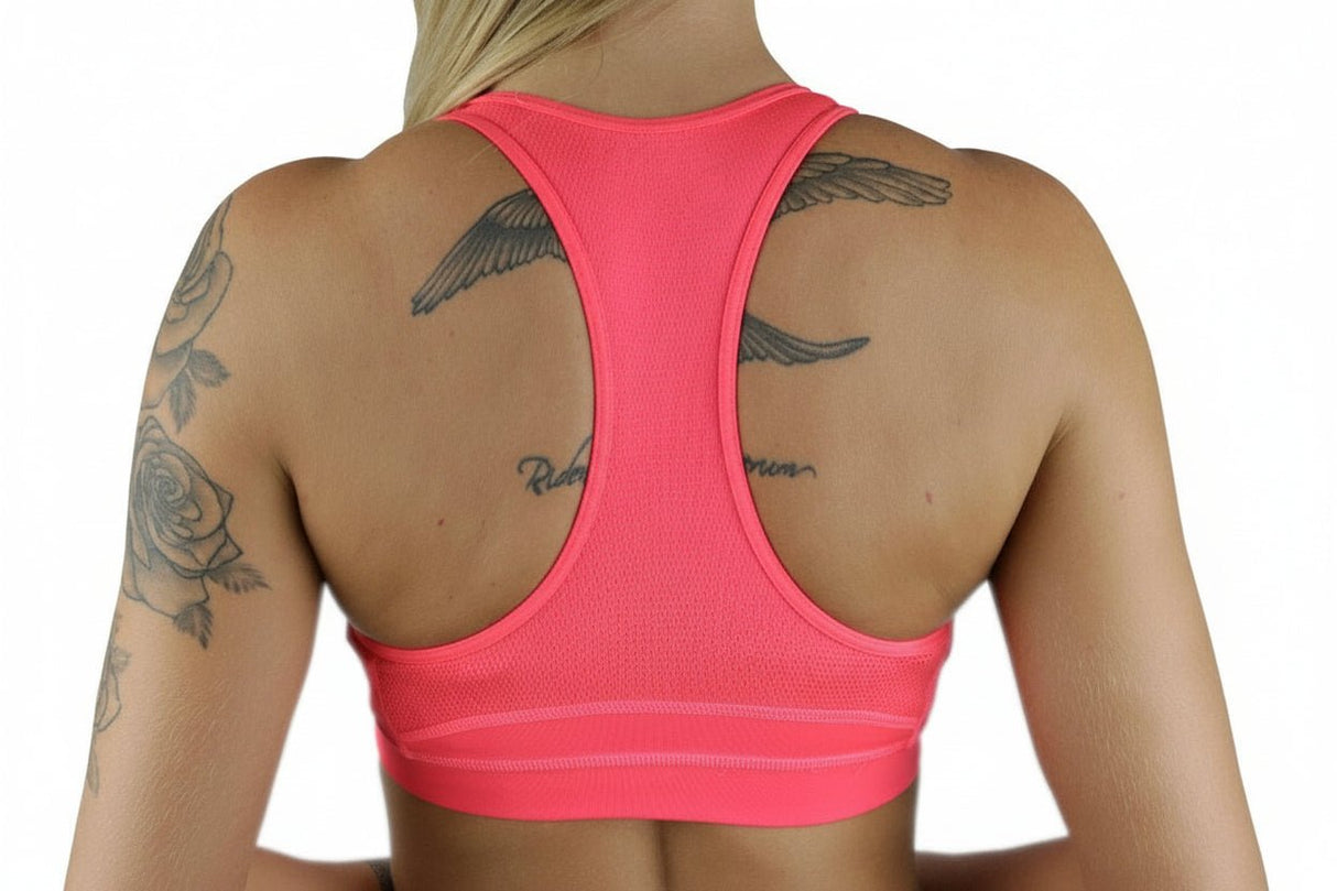 adidas Techfit Sports Bra - Solar Pink/Silver - Best Buy Soccer