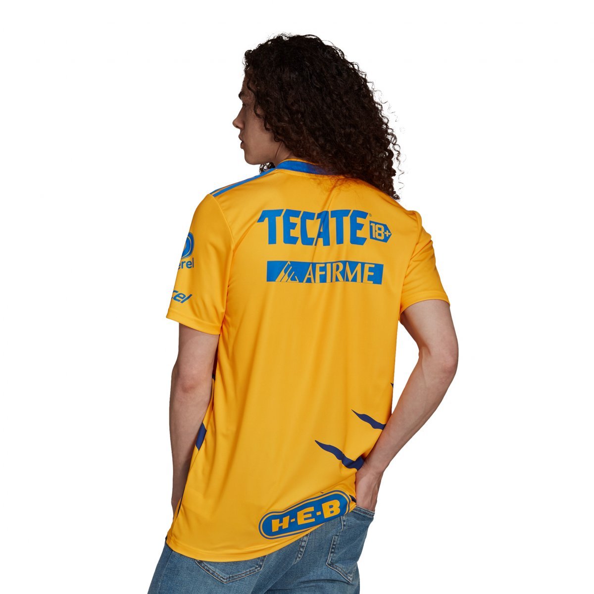 adidas Tigres Home Jersey 21 - Gold/Blue - Best Buy Soccer
