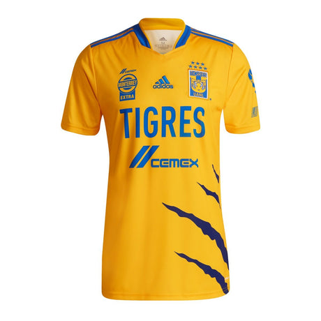 adidas Tigres Home Jersey 21 - Gold/Blue - Best Buy Soccer