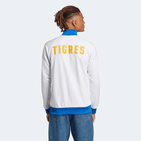 adidas Tigres UANL DNA Track Top - White/Blue/Gold - Best Buy Soccer