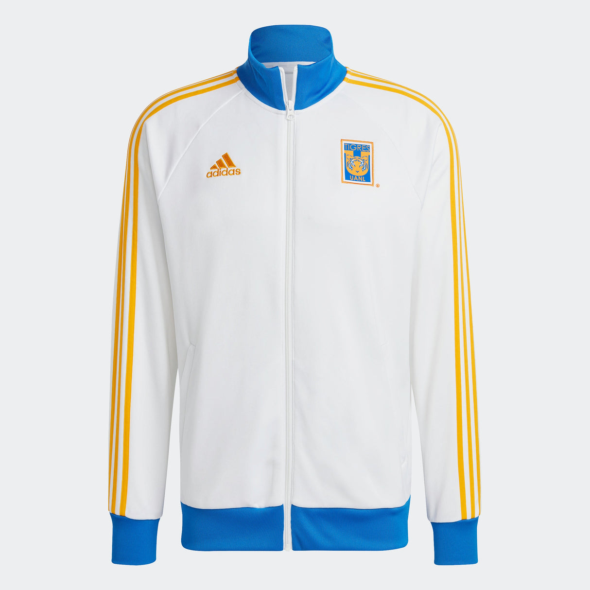adidas Tigres UANL DNA Track Top - White/Blue/Gold - Best Buy Soccer