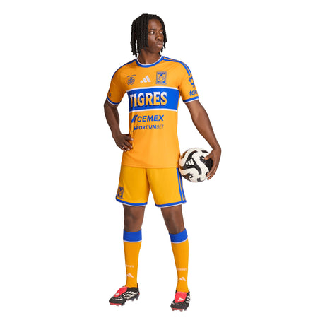 adidas Tigres UANL Home Men's Soccer Jersey 26/27 - Gold - Best Buy Soccer