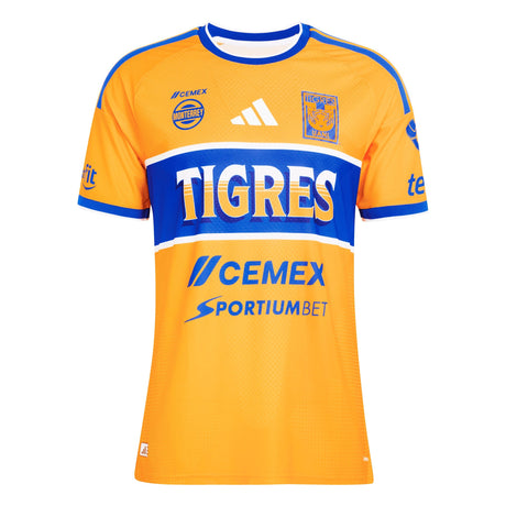 adidas Tigres UANL Home Men's Soccer Jersey 26/27 - Gold - Best Buy Soccer