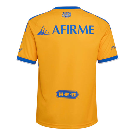 adidas Tigres UANL Home Youth Soccer Jersey 26/27 - Gold - Best Buy Soccer