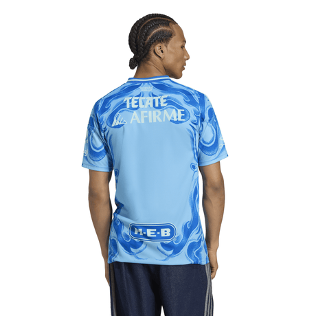 adidas Tigres UANL Men's Away Soccer Jersey 25/26 - Burgundy/Aqua - Best Buy Soccer