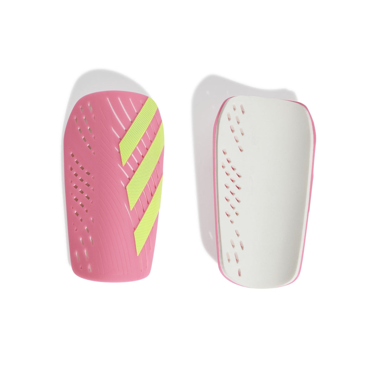 adidas Tiro Club Shin Guards Pink/Lemon - Best Buy Soccer