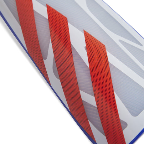 adidas Tiro League Shin Guard White/Lucid Blue/Red - Best Buy Soccer