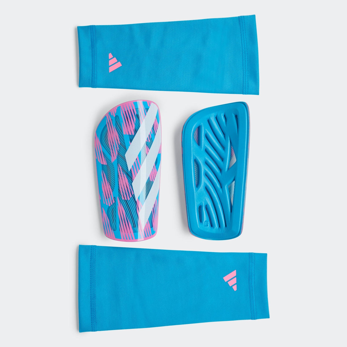 adidas Tiro League Shin Guards Blue/Pink - Best Buy Soccer
