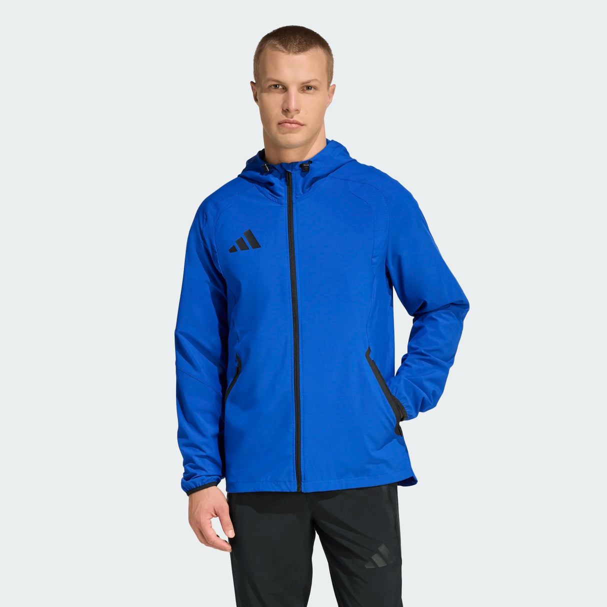 adidas Tiro Travel Windbreaker Men's Soccer Jacket - Best Buy Soccer
