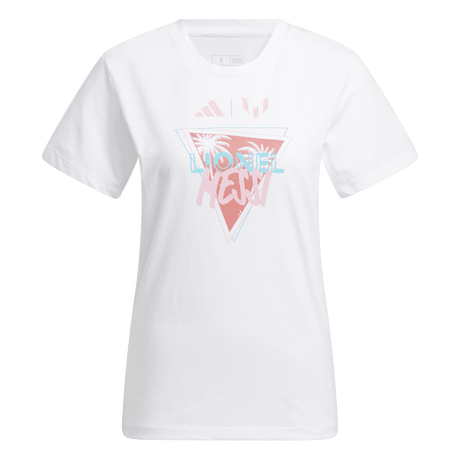 adidas Triangle Palms Women's T-Shirt - White - Best Buy Soccer
