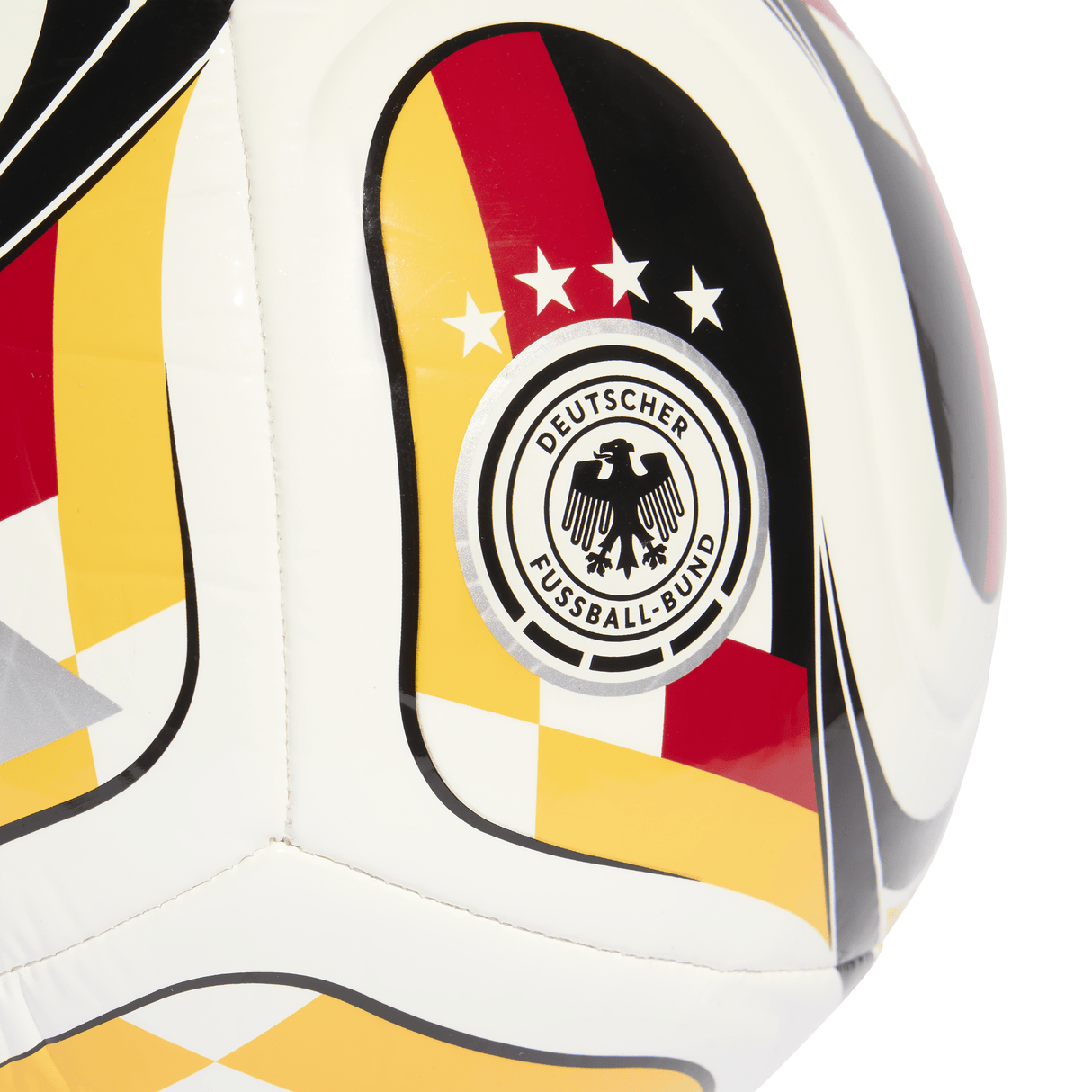 adidas Trionda Germany Home Club Soccer Ball - White/Red/Gold/Black - Best Buy Soccer