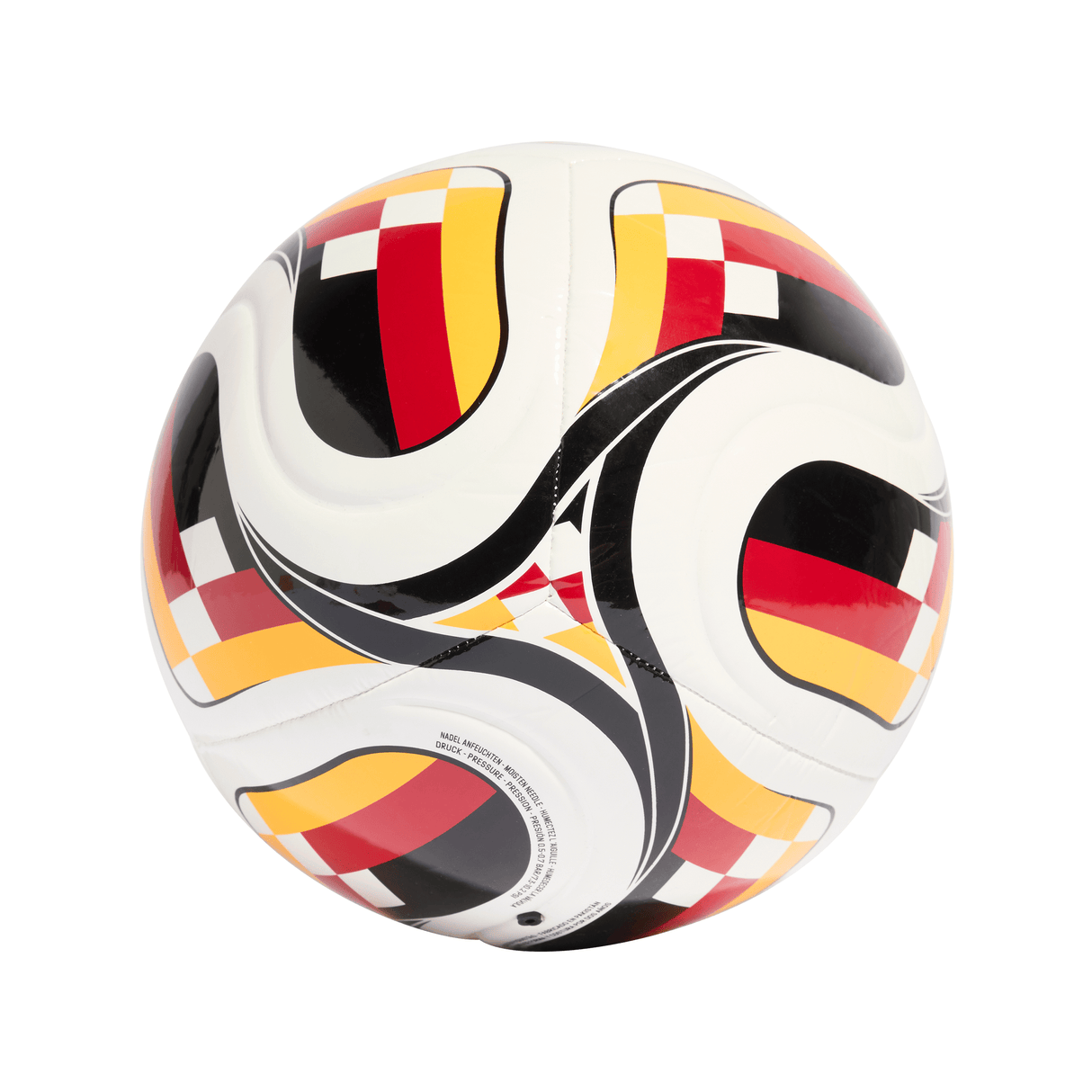 adidas Trionda Germany Home Club Soccer Ball - White/Red/Gold/Black - Best Buy Soccer
