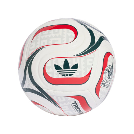 adidas Trionda Mexico Club Away Soccer Ball - White/Scarlet - Best Buy Soccer