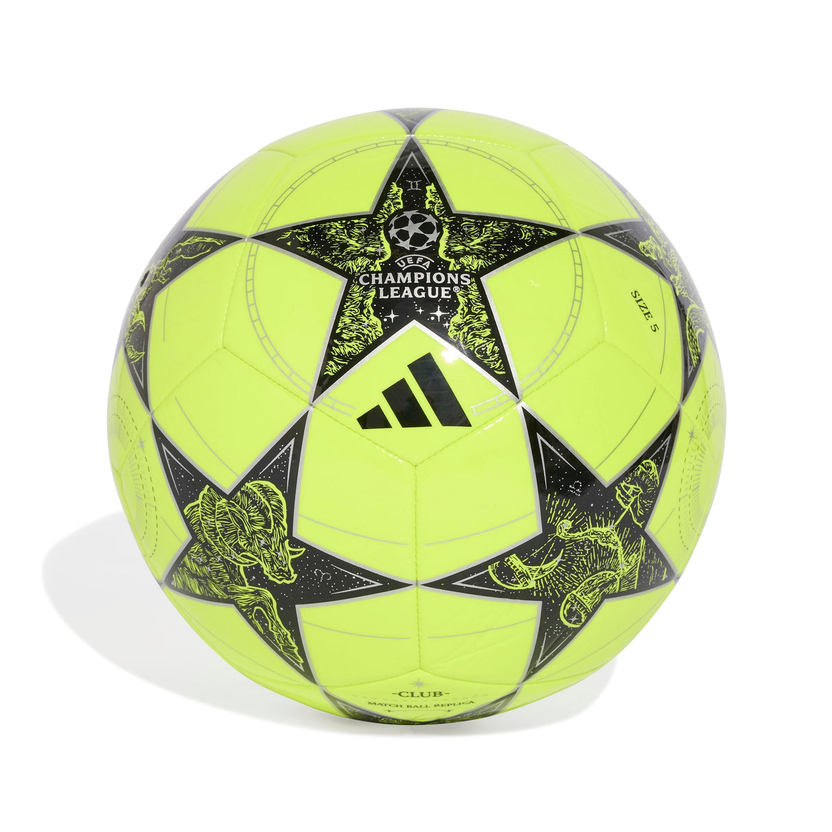 adidas UCL Club League Stage Ball 25/26 Yellow/Black - Best Buy Soccer