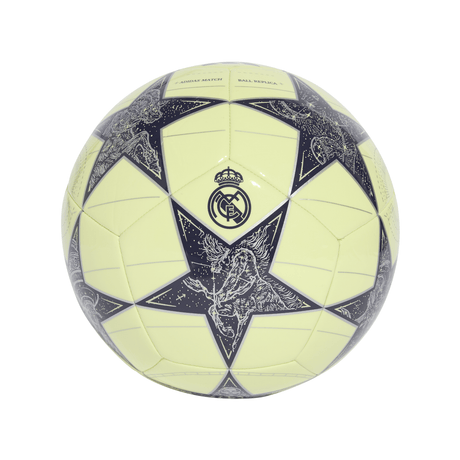 adidas UCL Real Madrid Club Soccer Ball - Lime/Silver - Best Buy Soccer