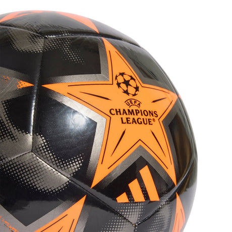 adidas UEFA Champions League Club Soccer Ball 26/27 - Black/Iron/Orange - Best Buy Soccer
