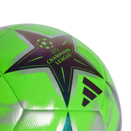 adidas UEFA Champions League Club Soccer Ball 26/27 - Green/Multicolor - Best Buy Soccer