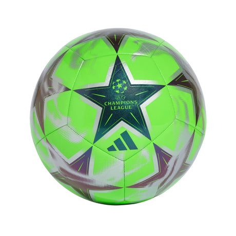 adidas UEFA Champions League Club Soccer Ball 26/27 - Green/Multicolor - Best Buy Soccer