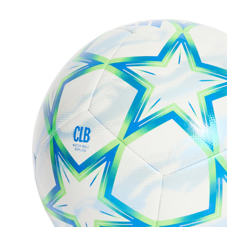 adidas UEFA Champions League Club Soccer Ball 26/27 - White/Blue/Green - Best Buy Soccer