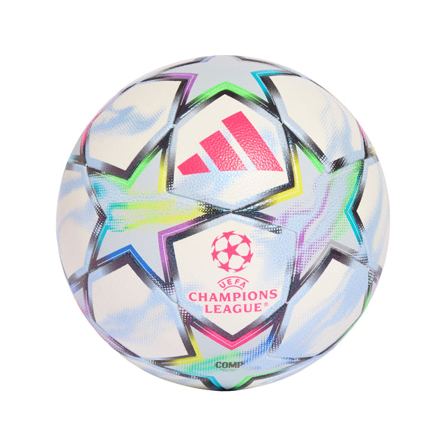 adidas UEFA Champions League Competition Soccer Ball 26/27 - White/Multicolor - Best Buy Soccer