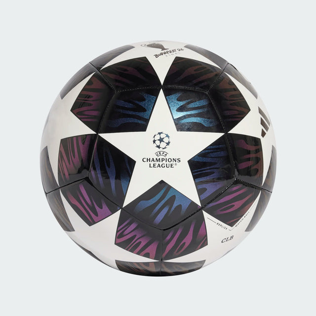 adidas UEFA Champions League Final Club Soccer Ball - Black/White - Best Buy Soccer
