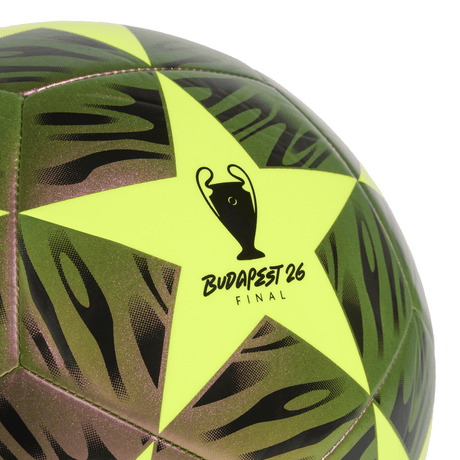 adidas UEFA Champions League Final Club Soccer Ball - Black/Yellow - Best Buy Soccer
