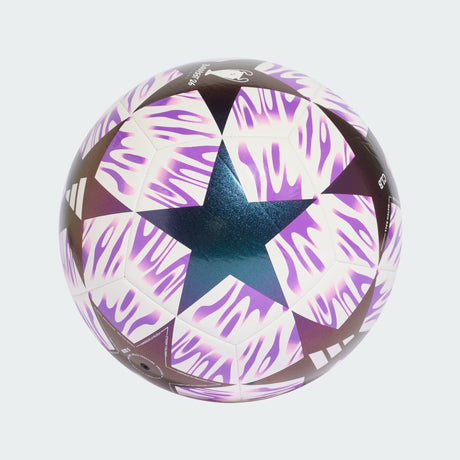 adidas UEFA Champions League Final Club Soccer Ball - White/Purple - Best Buy Soccer
