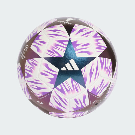 adidas UEFA Champions League Final Club Soccer Ball - White/Purple - Best Buy Soccer