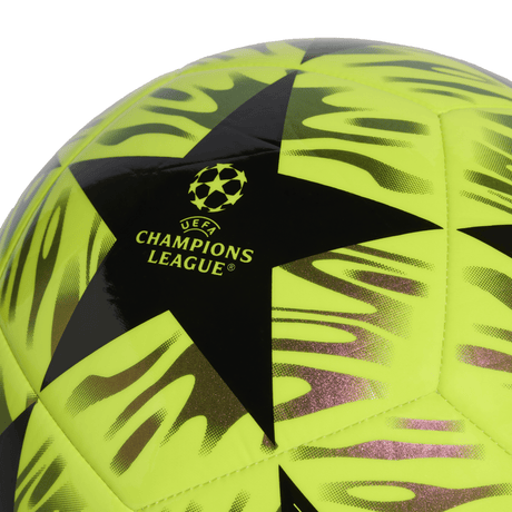 adidas UEFA Champions League Final Club Soccer Ball - Yellow/Black - Best Buy Soccer