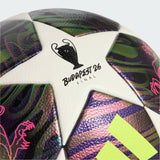 adidas UEFA Champions League Final Competition Soccer Ball - Purple/White/Yellow - Best Buy Soccer