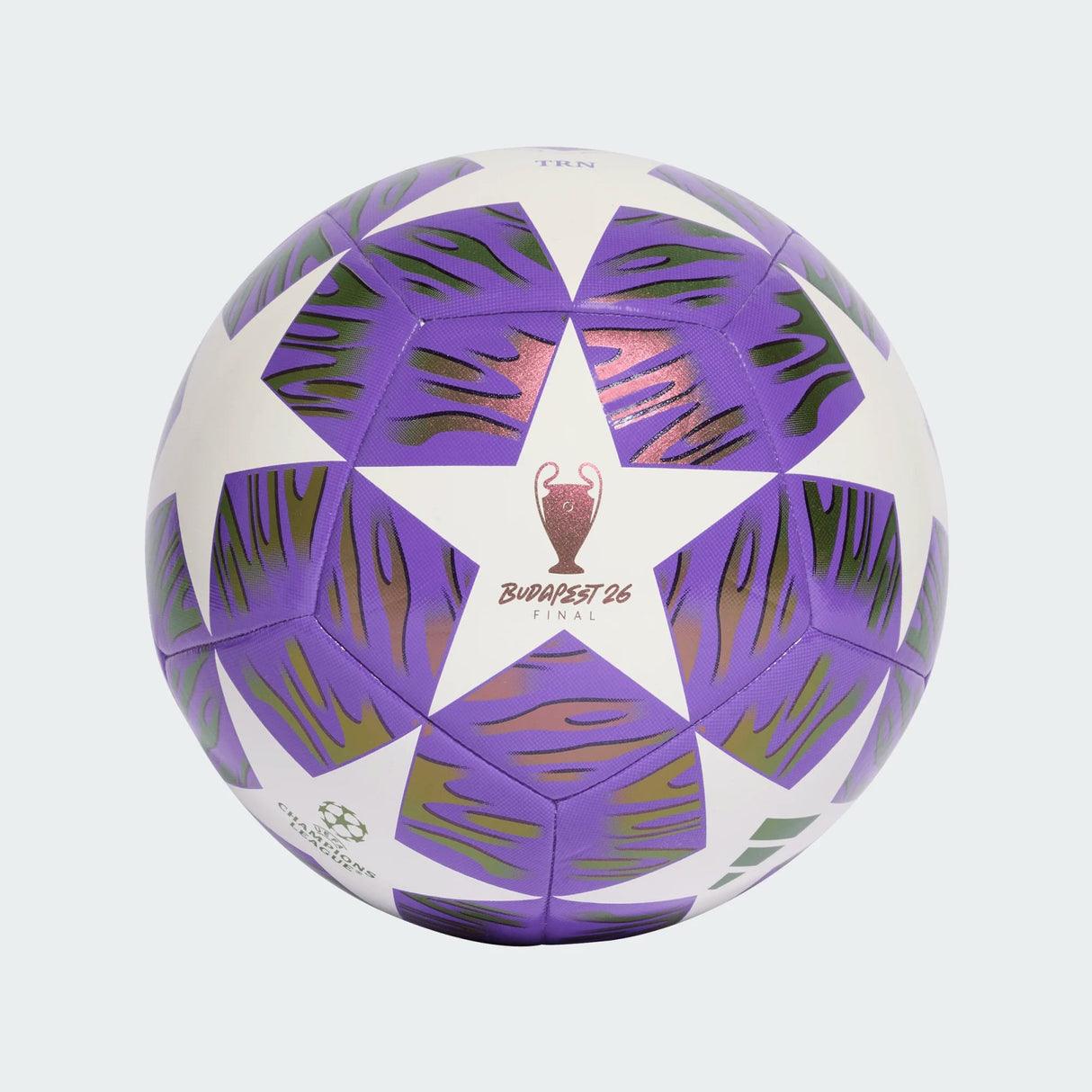 adidas UEFA Champions League Final Training Soccer Ball - Purple/White - Best Buy Soccer