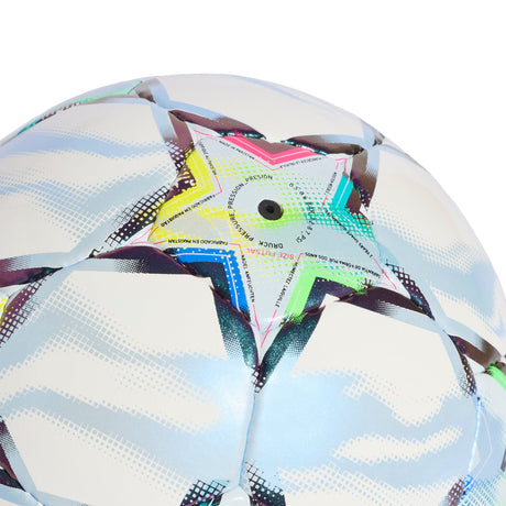 adidas UEFA Champions League Pro Sala Soccer Ball 26/27 - White/Multicolor - Best Buy Soccer