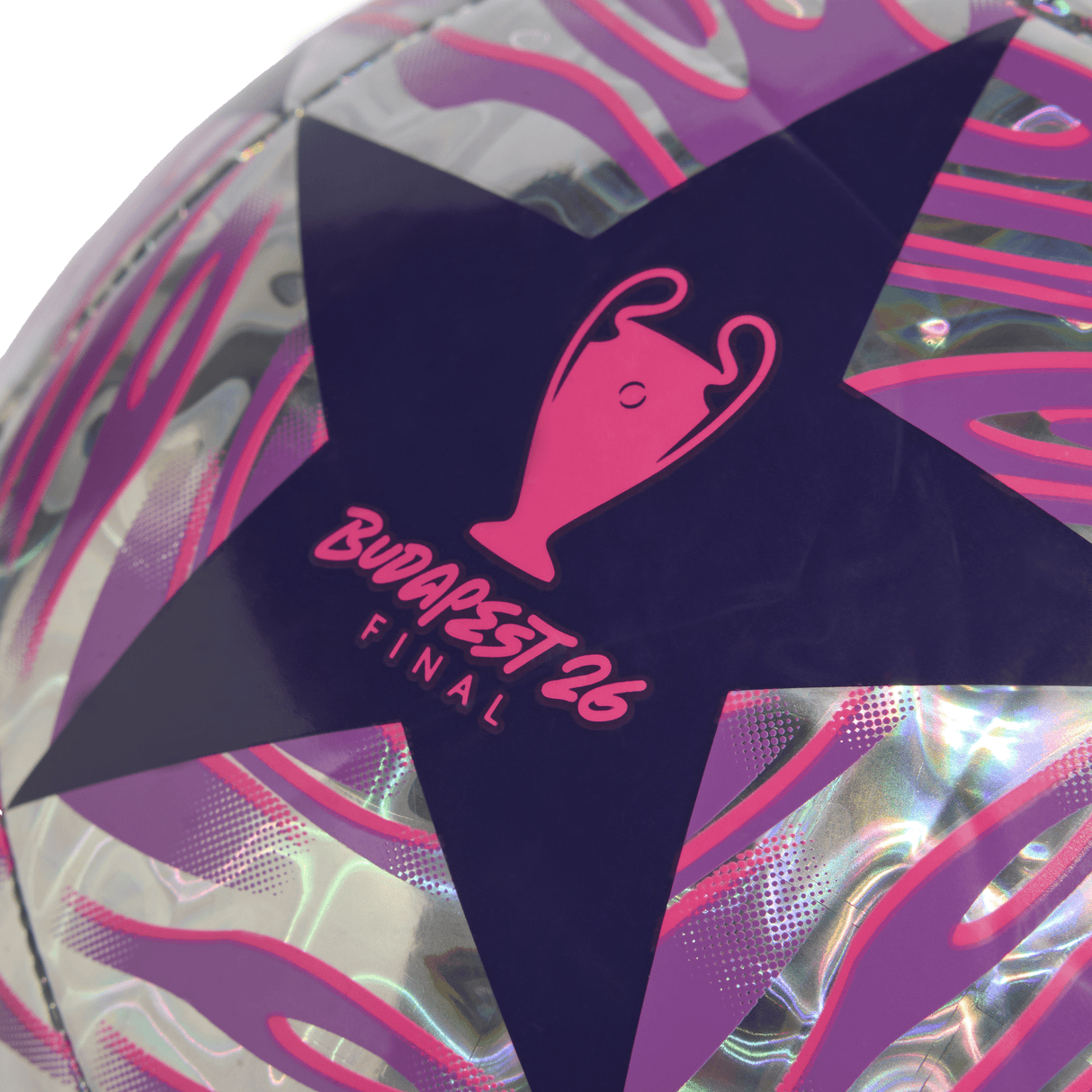 adidas UEFA Champions League Training Foil Soccer Ball 25/26 - Multicolor/Purple - Best Buy Soccer