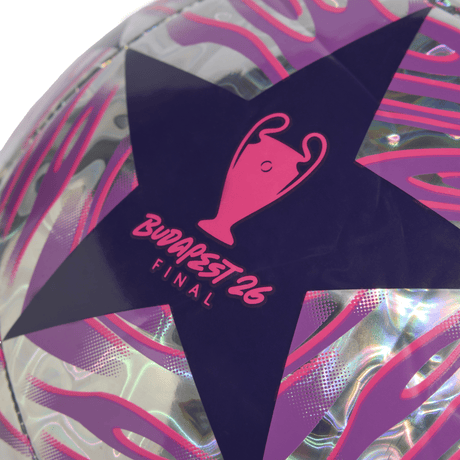 adidas UEFA Champions League Training Foil Soccer Ball 25/26 - Multicolor/Purple - Best Buy Soccer
