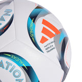 adidas UEFA Nations League 26/27 Training Soccer Ball - White/Lemon/Silver - Best Buy Soccer